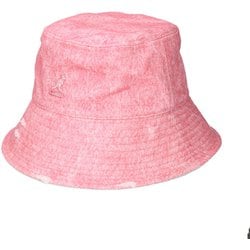 251069630 PK L [WASHED DENIM BUCKET ピンク Lサイズ ユニセックス]