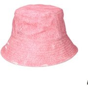 251069630 PK L [WASHED DENIM BUCKET ピンク Lサイズ ユニセックス]