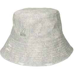 251069630 BL L [WASHED DENIM BUCKET ブルー Lサイズ ユニセックス]
