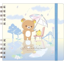 NY41701 リラックマ スクエアSPノート 「雨のち晴れのリラックマ」テーマ