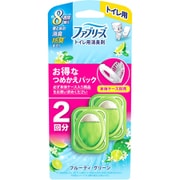 ファブリーズ 消臭芳香剤 トイレ用 フルーティ・グリーンの香り 詰め替えパック 6.3ml×2個 [消臭芳香剤 トイレ用]