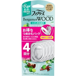 ファブリーズ 消臭芳香剤 トイレ用 ベルガモットウッドの香り 詰め替えパック 6.3ml×4個 [消臭芳香剤 トイレ用]