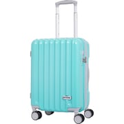 スーツケース ハード/ファスナータイプ 拡張タイプ 39L/拡張時44L TSロック搭載 機内持ち込み可 ミント OD-0840-48