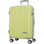 スーツケース ハード/ファスナータイプ 拡張タイプ 51L/拡張時57L TSロック搭載 イエロー OD-0840-55