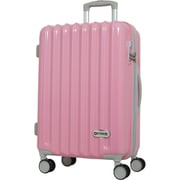 スーツケース ハード/ファスナータイプ 拡張タイプ 51L/拡張時57L TSロック搭載 ピンク OD-0840-55