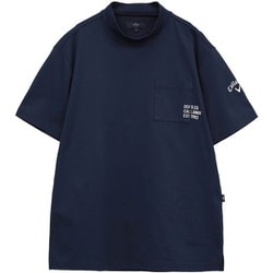 ゴルフウェアメンズ 半袖モック L NV CWA25M C25134108 1120