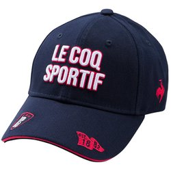 ゴルフキャップ レディース ロゴキャップ ネイビー×ピンク LG5SCP00L NV01 F