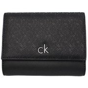 K612841 [3つ折り財布 合皮 Black]