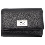 K612834 [3つ折り財布 合皮 Black]