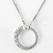 Matrix ペンダント Rhodium 5688751