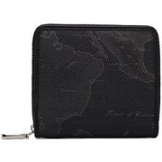 ラウンド2つ折り財布 Black W077-6426