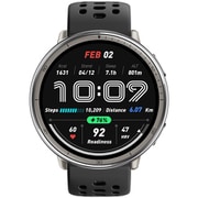 スマートウォッチ Amazfit Active 2 Round ブラック シリコン スタンダードバージョン 44mm sp170073-C226