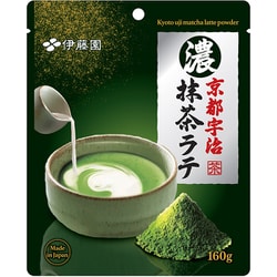 濃い京都宇治抹茶ラテ 160g [粉末ティー]