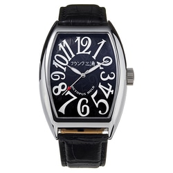 フランク三浦 腕時計 六号機 （復刻改） ハイパーブラック FM06DC-BK