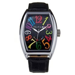 フランク三浦 腕時計 六号機 （復刻改） レインボーブラック FM06DC-CRBK