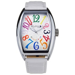 フランク三浦 腕時計 六号機 (復刻改) レインボーホワイト FM06DC-CRWH