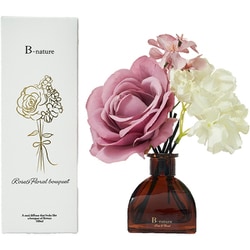 BN-030 [B-nature（ビーネイチャー） フラワーブーケ リードディフューザー 100ml Rose ＆ Floral bouquet]