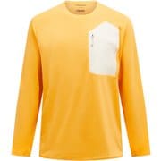フリーライト ポーラテック パワーグリッドクルー メンズ カットソー BLAZING ORANGE Lサイズ G80161020
