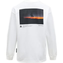 グラフィック ロングスリーブ メンズ カットソー OFFWHITE Sサイズ G80329010