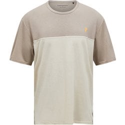 トレイル ウールブレンド ショートスリーブ メンズ カットソー AVID BEIGE/SAND FOG Sサイズ G80177010