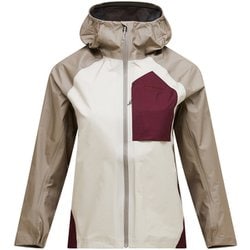 トレイルHIPE 3Lシェルジャケット レディース 防水ジャケット SAND FOG/AVID BEIGE（020） XSサイズ G80113