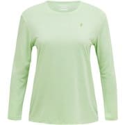ポーラテックデルタロングスリーブウィメンズ レディース カットソー VIVID GREEN Sサイズ G79367050