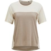 トレイル ウールブレンド ショートスリーブ ウィメンズ レディース カットソー SAND FOG/AVID BEIGE Mサイズ G80166020
