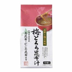 梅とろろ昆布汁 50g 10袋入