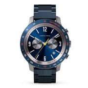 メンズ ステンレスベルト クロノグラフ腕時計 Chrono Miles #07T 正規品 2年保証 C02-007-B040EB