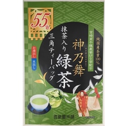 神乃舞 抹茶入り 緑茶 三角ティーバッグ 2.8g×55包