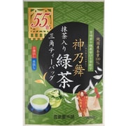 神乃舞 抹茶入り 緑茶 三角ティーバッグ 2.8g×55包