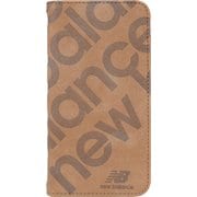 iPhone 16e用 new balance 手帳スタンプロゴスエード SB MD75657-4