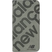 iPhone 16e用 new balance 手帳スタンプロゴスエード AG MD75657-5