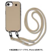 iPhone 16e用 nano・universe 背面ストラップバイカラー BE MD75658-3
