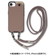 iPhone 16e用 nano・universe 背面ストラップバイカラー CC MD75658-4