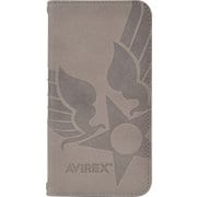 iPhone 16e用 AVIREX スタンプロゴスエード KH MD75660-2