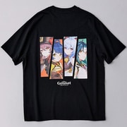 原神×LINE FRIENDS 璃月 4キャラ Tシャツ XLサイズ