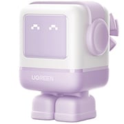 USB急速充電器 Uno RGシリーズ USB PD(パワーデリバリー)/QC(クイックチャージ)対応 30W USB-C×1 ロボット型 PD-PPS GaN採用 ゆめいろ(薄紫) 25036 UGR-OT-000025