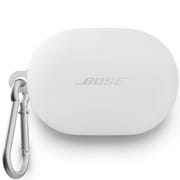 Bose QuietComfort Earbuds用 シリコンケースカバー カラビナ付き ホワイトスモーク S COVER QC EB I WHT