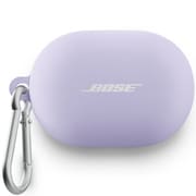 Bose QuietComfort Earbuds用 シリコンケースカバー カラビナ付き チルドライラック S COVER QC EB I LLC