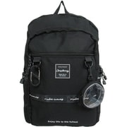 MRL01 BK/BK [ロゴテープポーチ付 2層リュック]