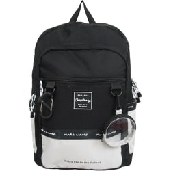 MRL01 BK/BE [ロゴテープポーチ付 2層リュック]
