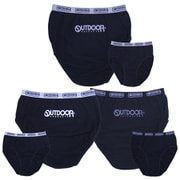 4144425 [OUTDOOR PRODUCTS ショーツ 3枚組 ワンポイント アウトゴム 150cm 綿100％]