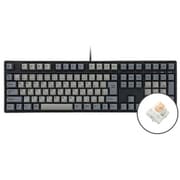 メカニカルキーボード JIS配列 112 キー Outemu/クリーム黄静音/タクタイル IK-CD108-O/CY-BK