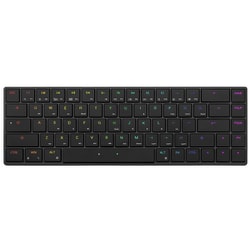 Barocco Mistel AIRONE RGB BT 超薄型 メカニカルキーボード Bluetooth接続 US配列/クリッキー ML-MD68BT-U-CL/BK