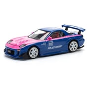 PR640240 1/64 マツダ RX7 RE：雨宮 ブルー ピンク [ダイキャストミニカー]