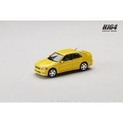 HJ643080Y 1/64 LEXUS IS 200 （E10） 1999 イエロー [ダイキャストミニカー]
