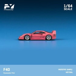 F40 GTE 1995 ピンク　1/64 ミニカー F40 GTE 1995 ピンク 1/64 ミニカー F40 Gte 1995 Pink 1/64