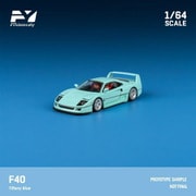 FY64081 1/64 F40 Tiffany Blue [ダイキャストミニカー]