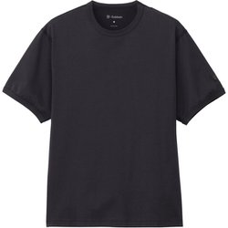 リオプティマムプレーティングジャージベーシックティーシャツ メンズ コンディショニングウェア シャツ インクブラック（IK） サイズ4 GC45101